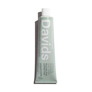 Davids Natural Peppermint Toothpaste: Live By