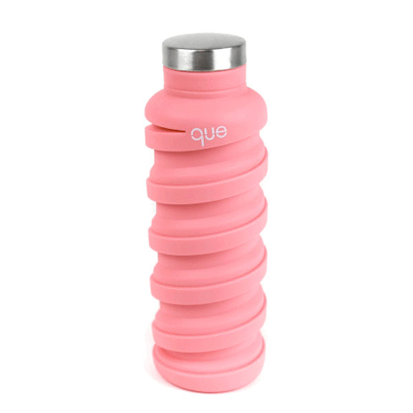 que Collapsible Bottle Pink: Live By