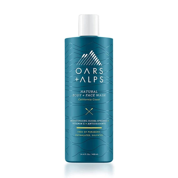 Oars and Alps Natural Body and Face Wash: Live By