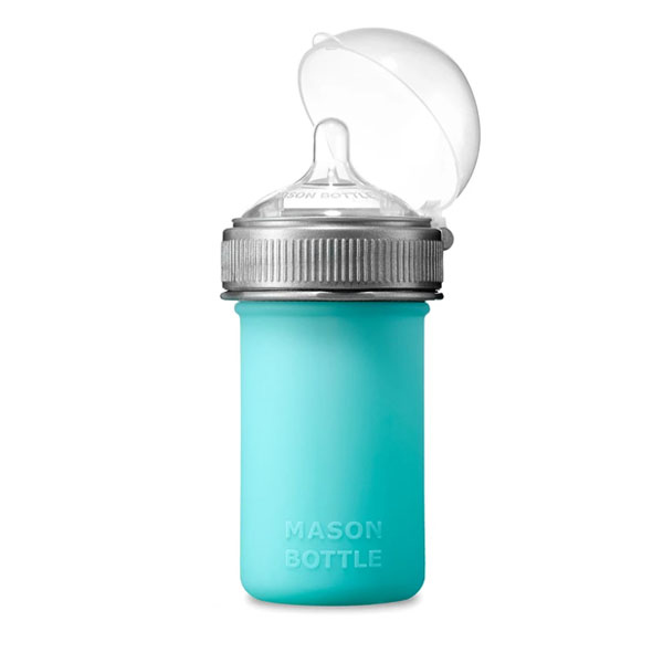 Mason Bottle Silicone Baby Bottle