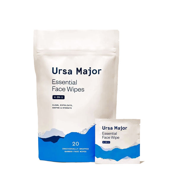 Ursa Major Essential Face Wipes: Live By