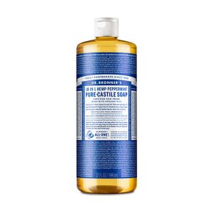Peppermint 18-In-1 Hemp Castile Liquid Soap