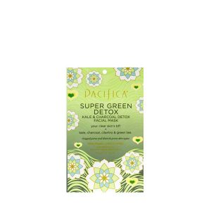 Super Green Detox Kale and Charcoal Face Mask